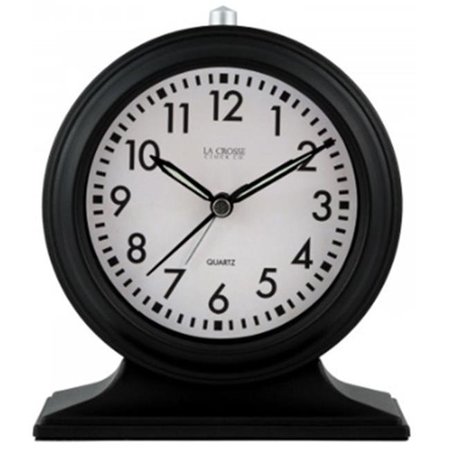 LACROSSE Lacrosse 617-3014 5.7 in Decorative Tabletop Mantel Alarm Clock 617-3014